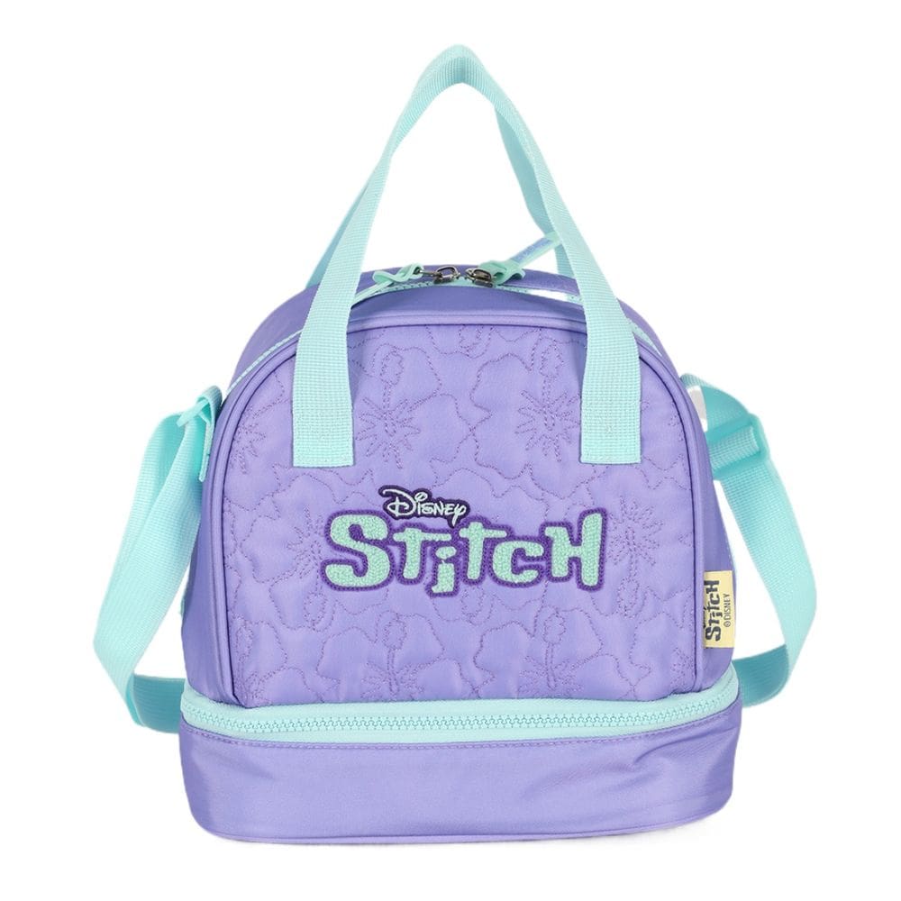Lancheira Escolar Stitch Disney Dupla Térmica Meninas