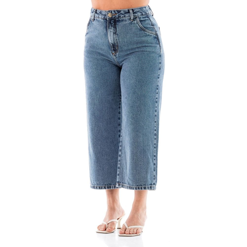 Pantacourt Jeans Feminina Arauto