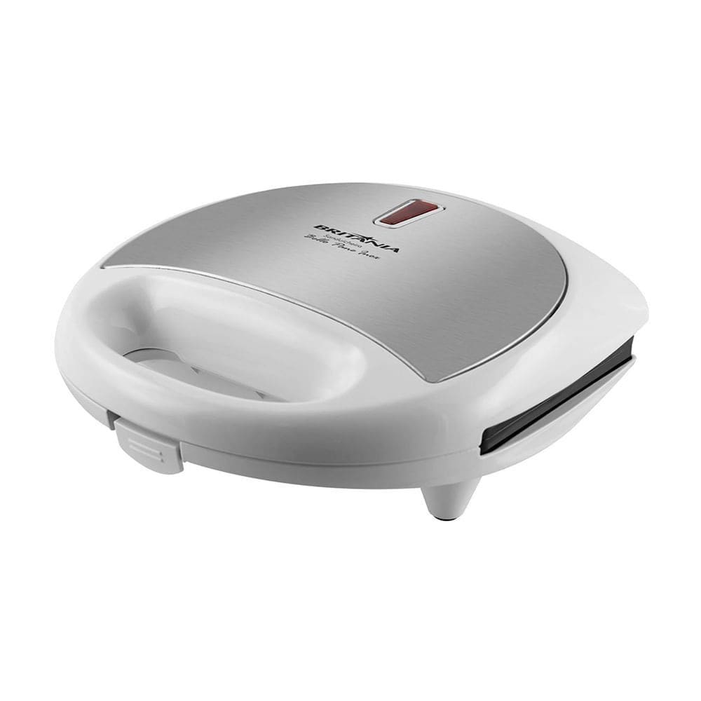 Sanduicheira Britânia Bello Pane Inox Branco / Inox