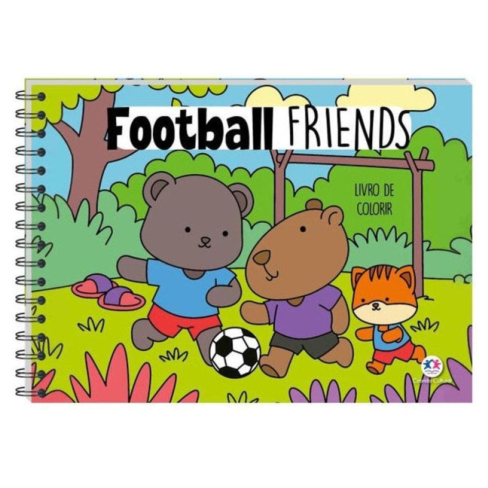 Football Friends - Livro De Colorir Com Marcador