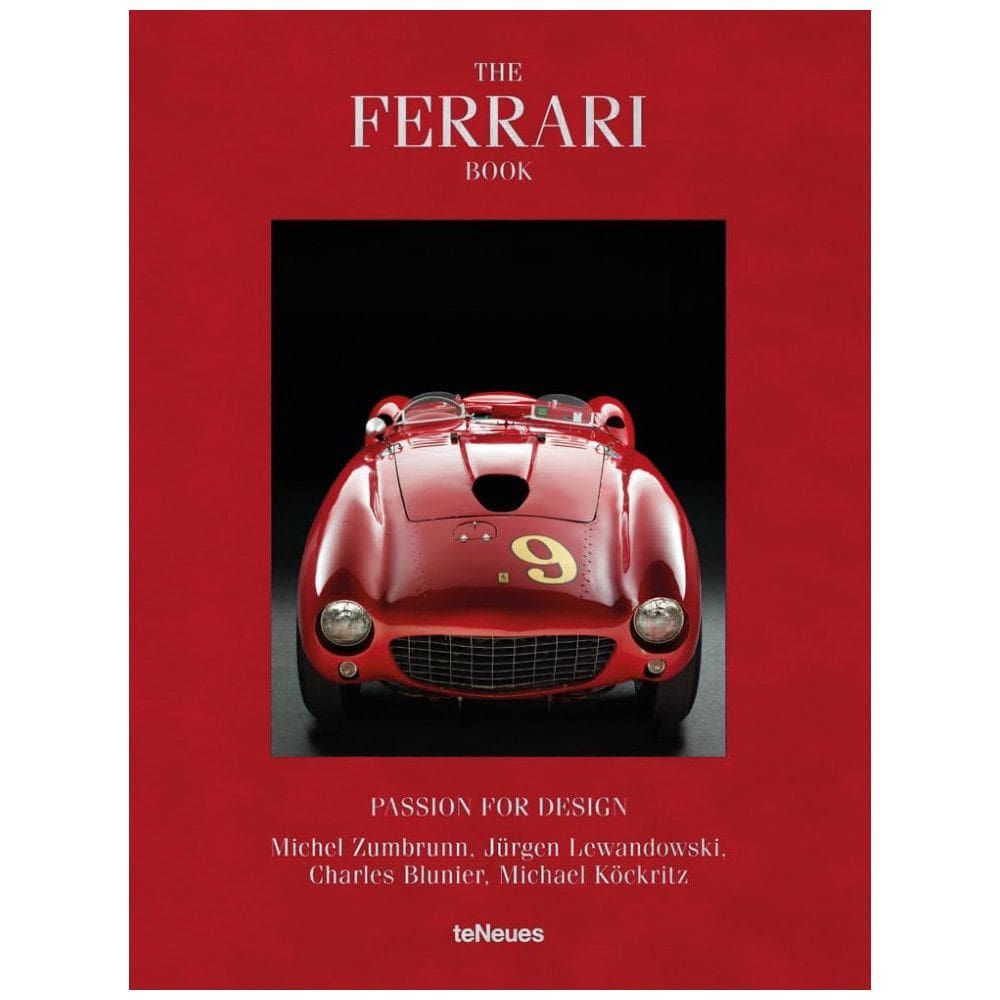 The Ferrari Book Paixão por Design, Capa Dura em Inglês, 416 Paginas, Vermelho