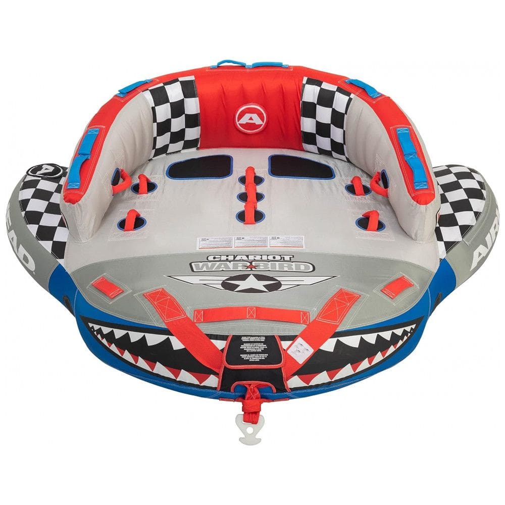 Boia Rebocável Aquática para 3 Pessoas, Airhead AHCW1780, Cinza