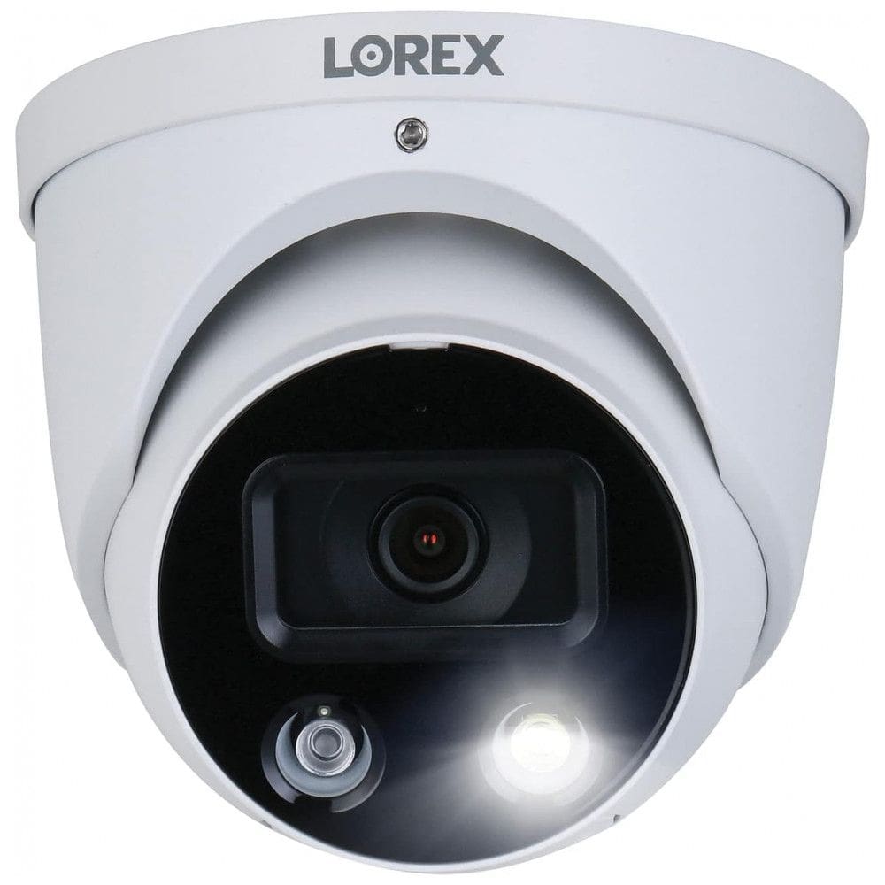 Câmera de Segurança Lorex 4K Ultra HD com Detecção de Pessoas e Lente Fixa de 2,