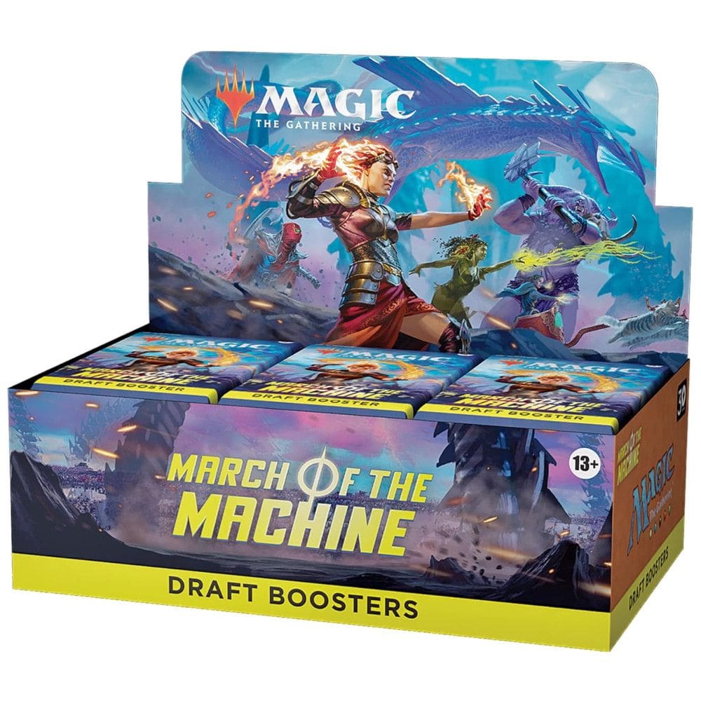 Magic: The Gathering Marcha das Máquinas Caixa de Booster de Draft, 36 Pacotes, 540 Cartas no Total
