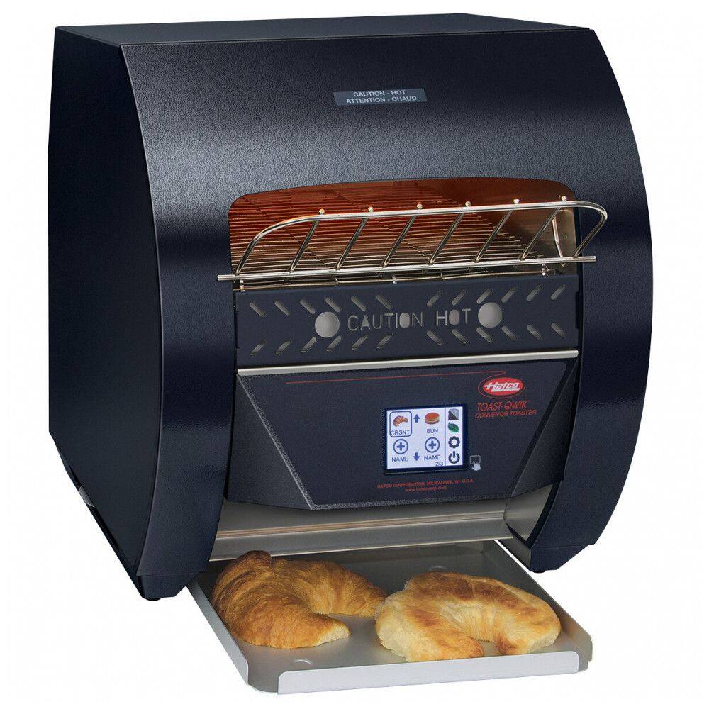 Torradeira de Esteira Hatco TQ3400 ToastQwik Preta com 2 Aberturas e Controles Digitais 110V, 1780W