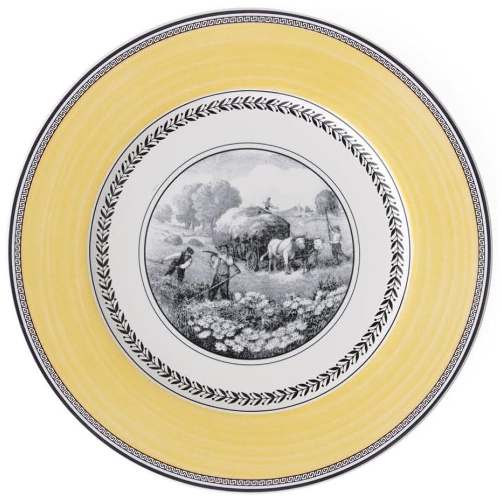 Prato para Jantar de 30 cm, Elegância e Praticidade em Sua Mesa com Formato Redondo e Material de Porcelana, Villeroy Boch, Amarelo