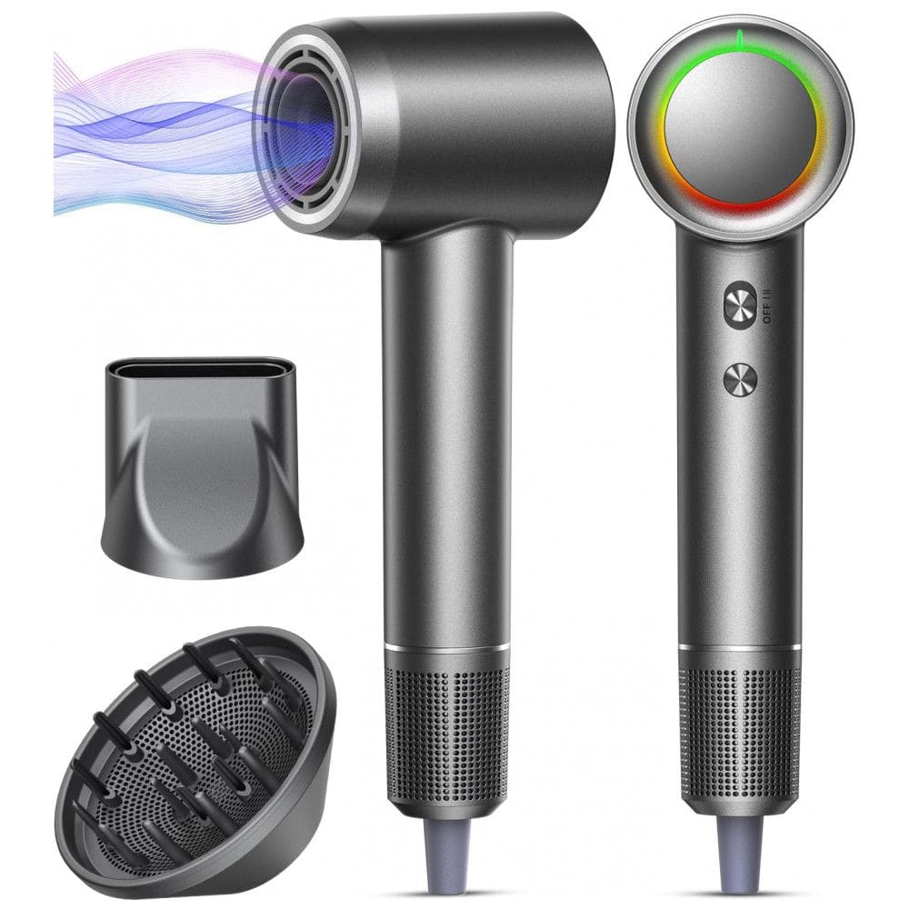 Secador de Cabelo Alternativo Alloom DYS0N 1 Minuto de Secagem Rápida, Secador de Alta Velocidade com 500 Milhões de Íons Negativos