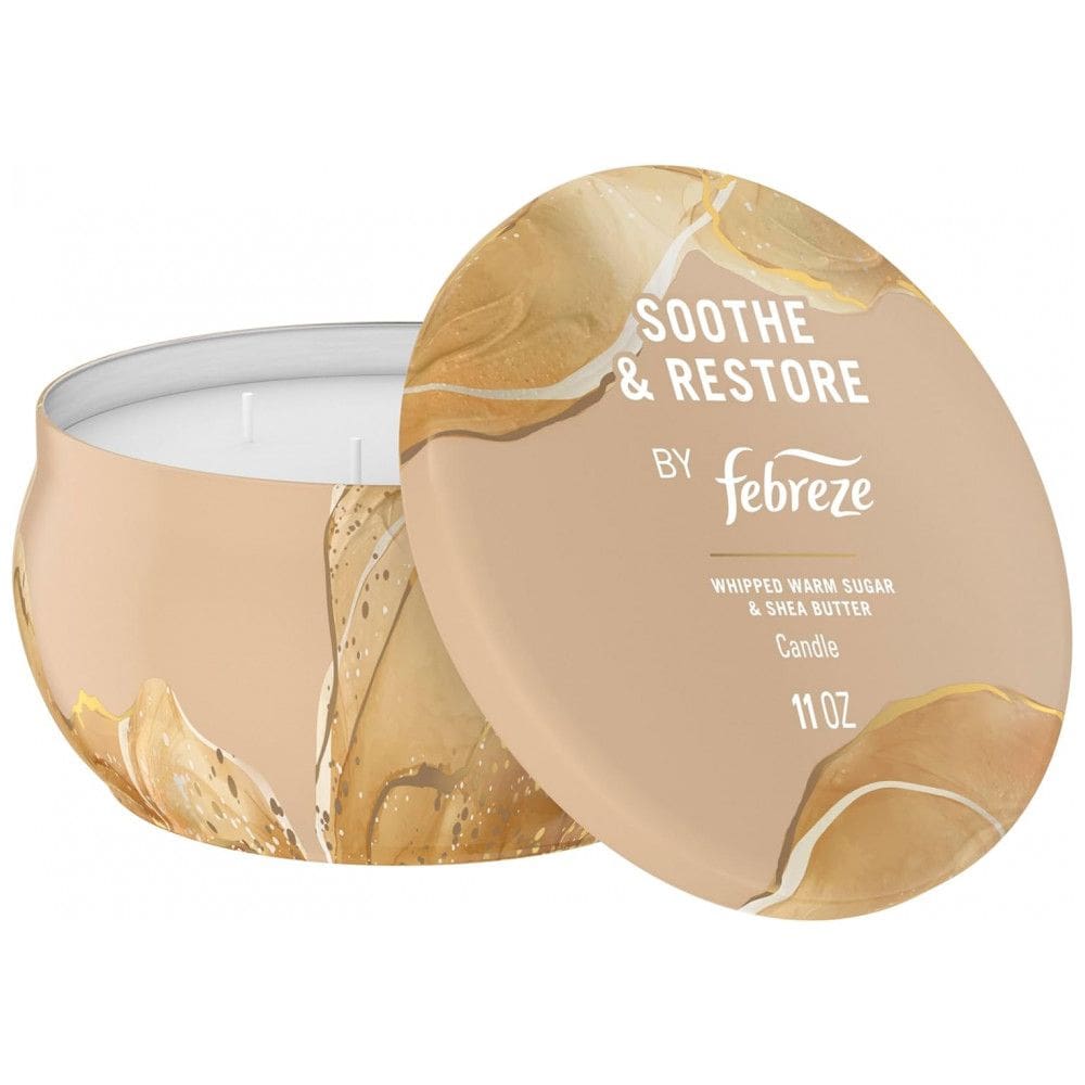 Vela Perfumada Febreze, Fragrância Soothe Restore, 11 oz 4 Pavios, Embalagem Individual