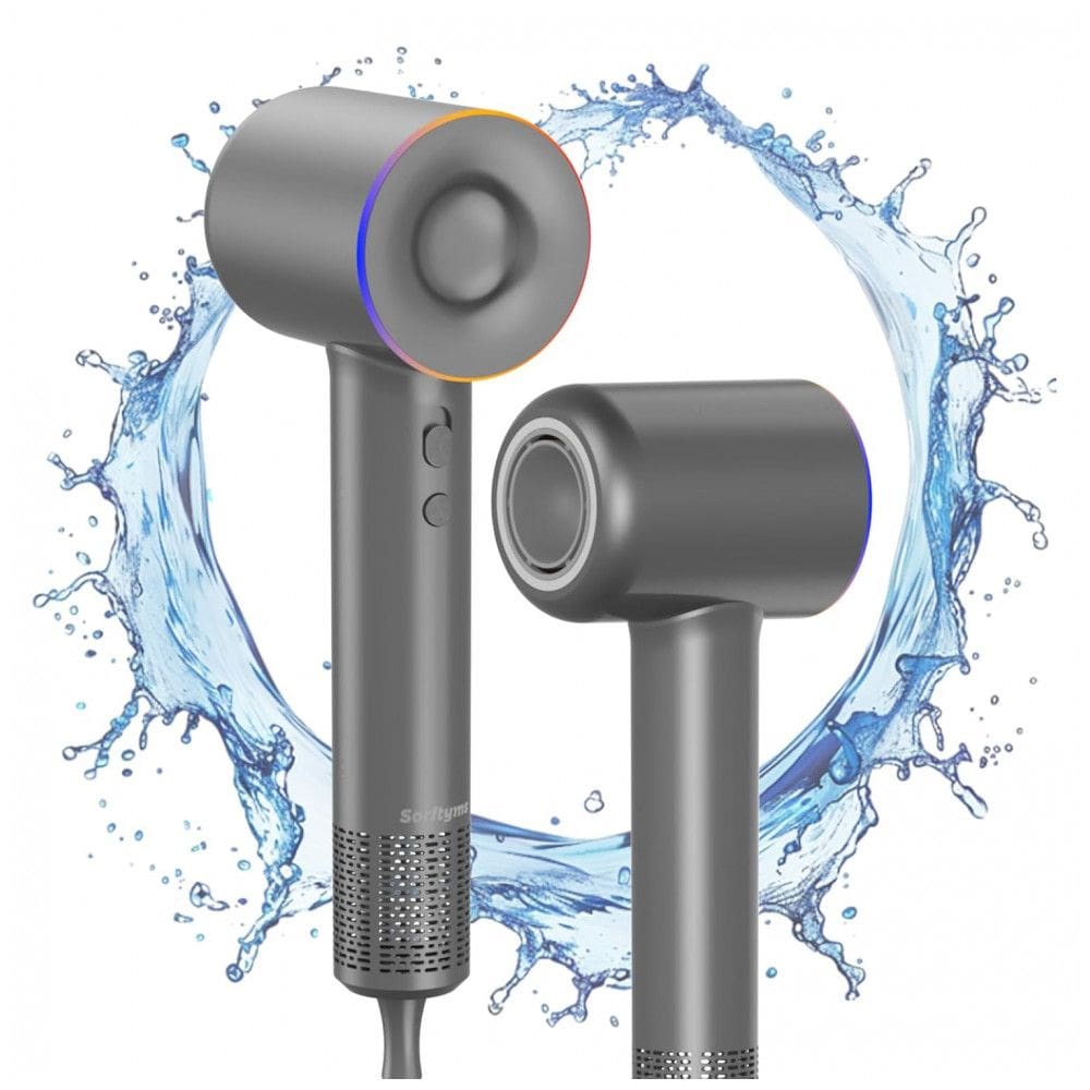 Secador de Cabelo de Alta Velocidade Profissional Ionic com Motor sem Escova de 150.000 RPM 1600W Secagem Rápida Secador de Cabelo Iônico