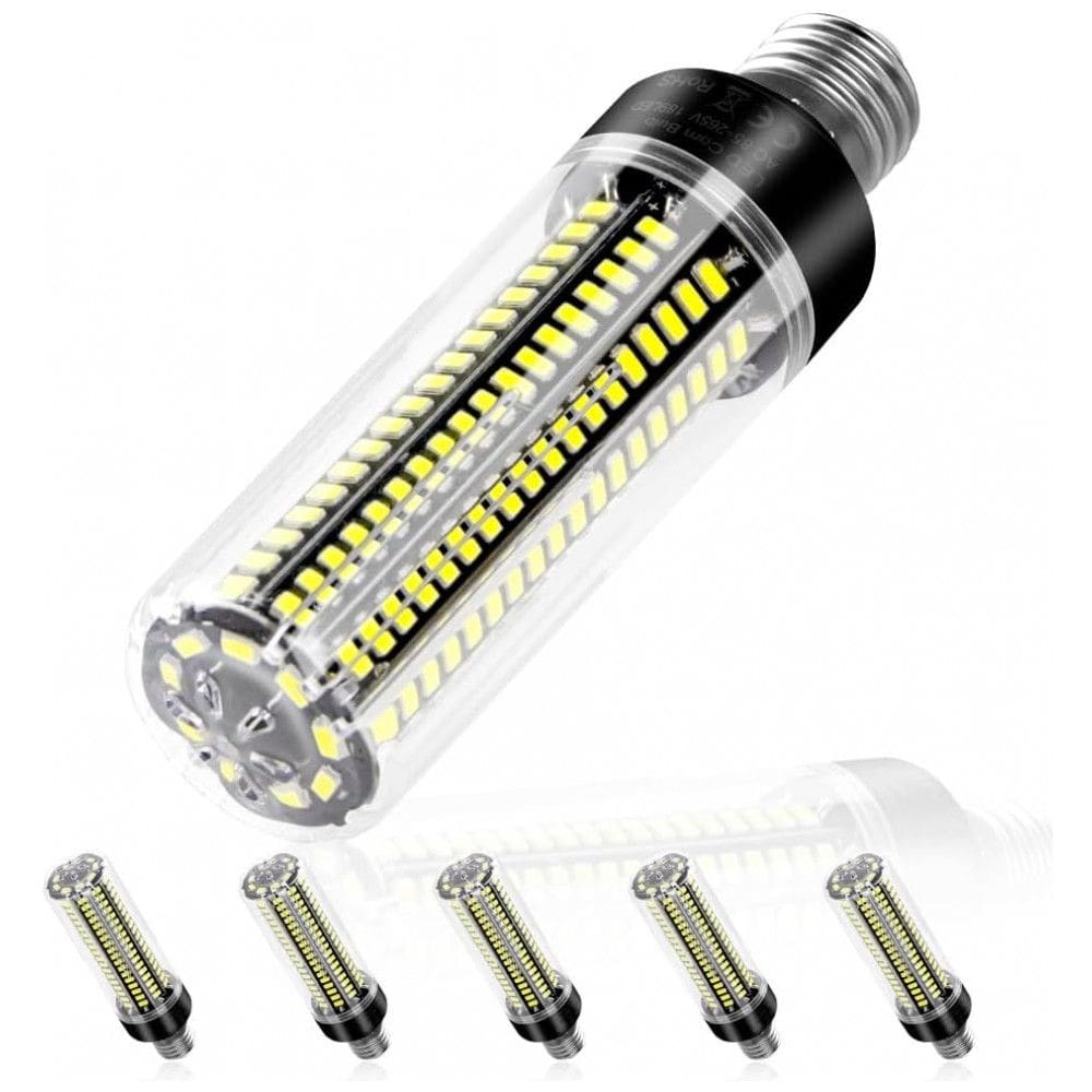 Lâmpada LED Corn 350W equivalente, luz diurna 6000K, super brilhante com 4041 lúmens, base E26/E27, ideal para indoor, teto