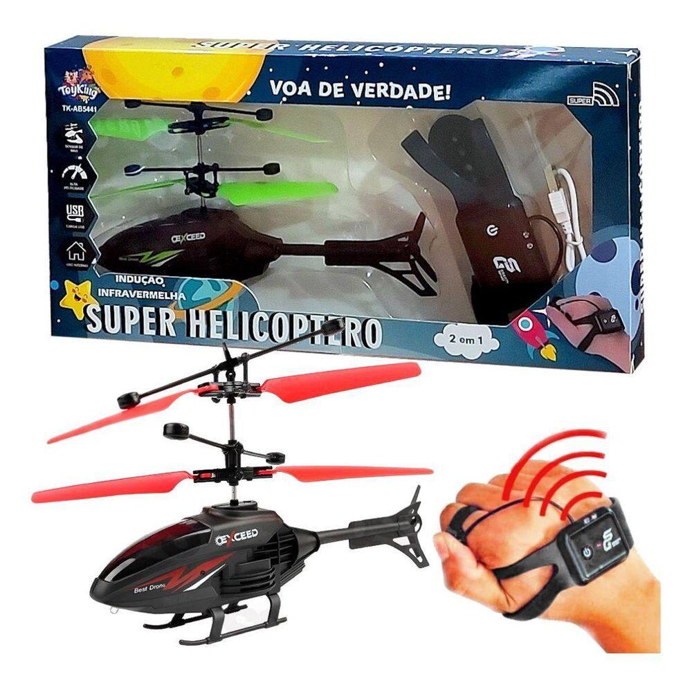 Super Helicóptero De Controle Infantil Sensor De Gravidade