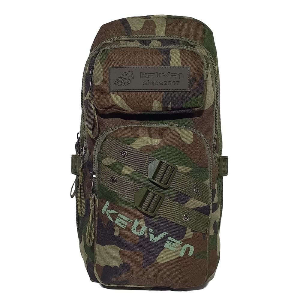 Mochila Camping Camuflada Exército