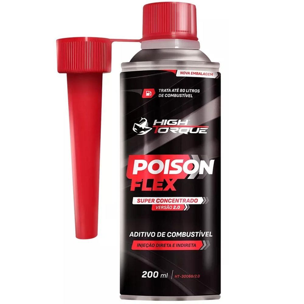 Poison Hightorque Flex Aditivo Combustível Super Concentrado