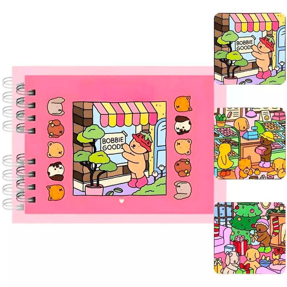 Livro Colorir Bobbie Goods Capa Dura 50 Páginas Boobie Goods