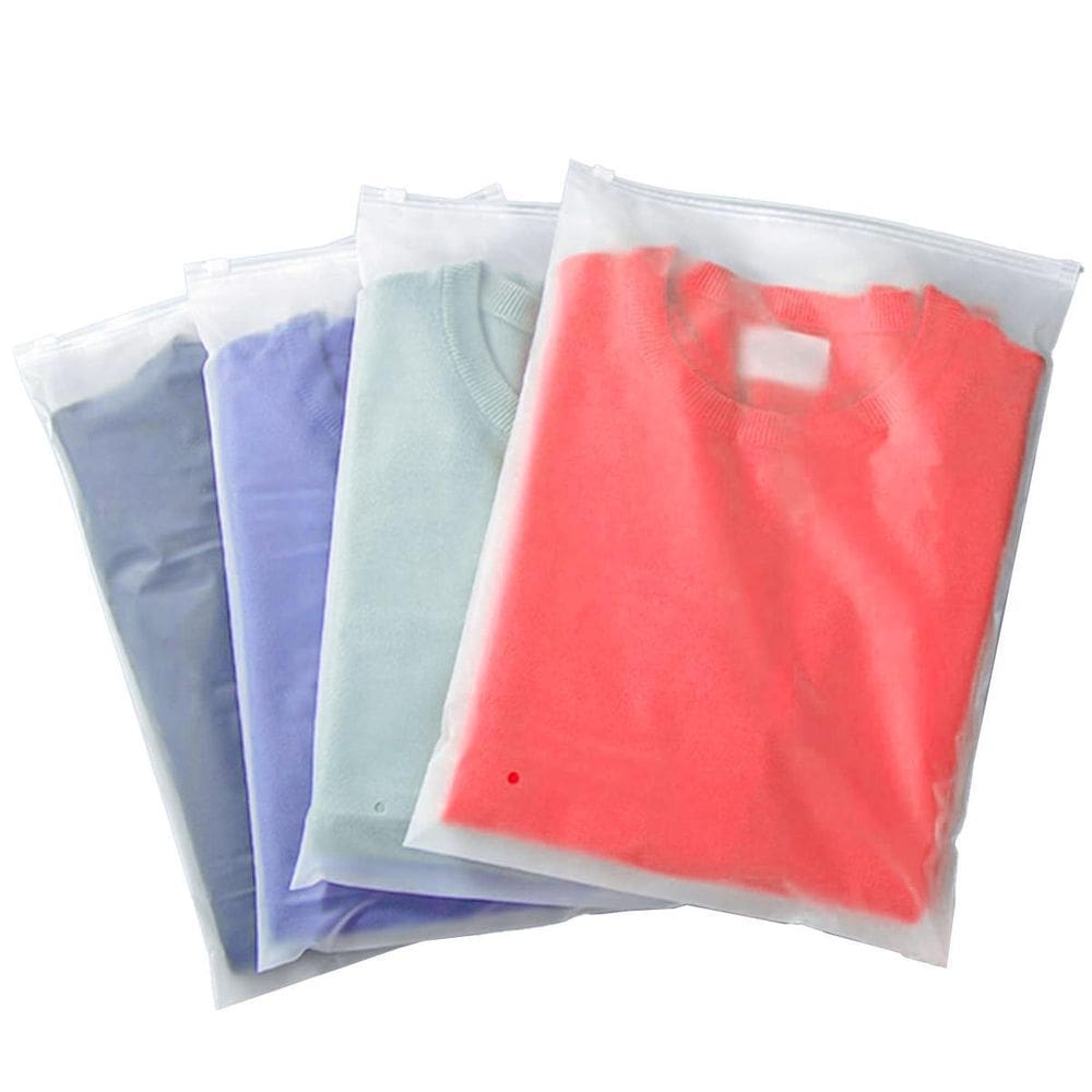 Saco Ziper Fecho 20X30Cm Roupa 100Uni Plástico Embalagem Loc