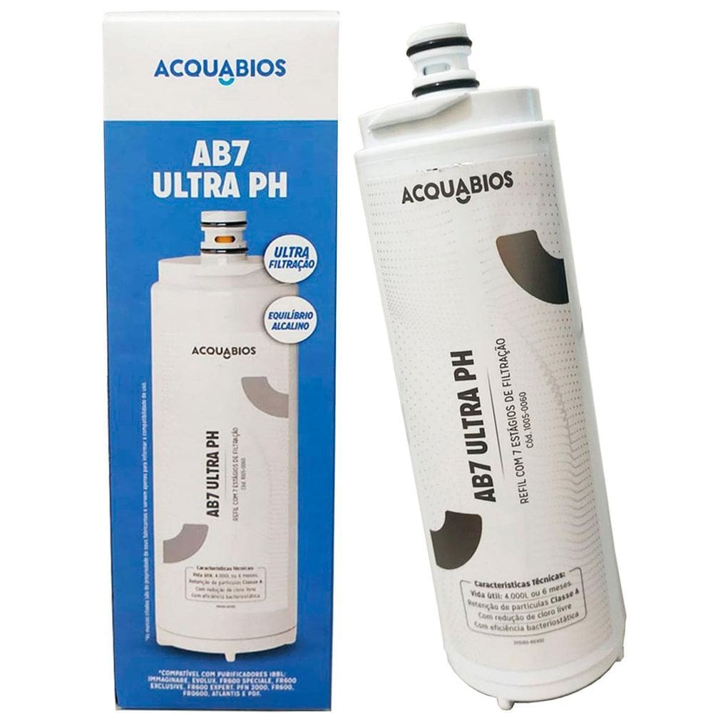 Filtro Refil Compatível Ibbl Cz+7 Purificador Agua Due Fr600