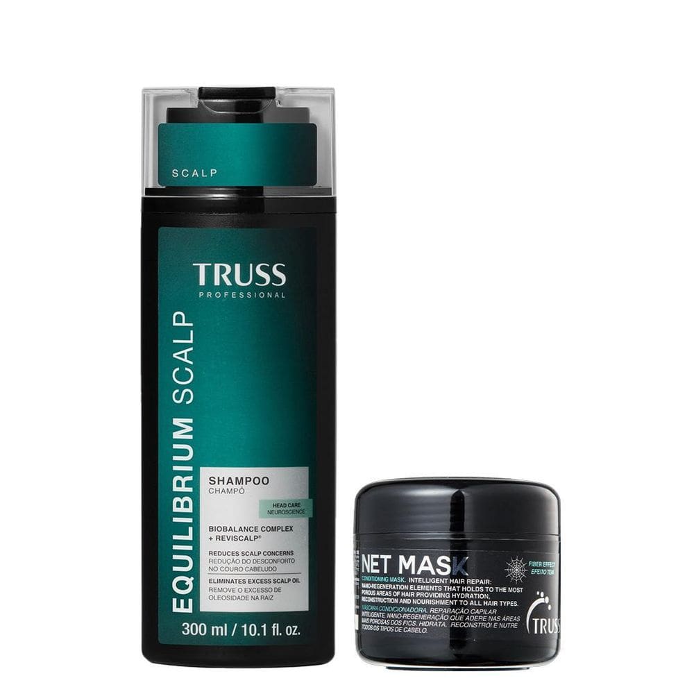Truss Equilibrium Scalp Kit Shampoo E Net Mask 30G