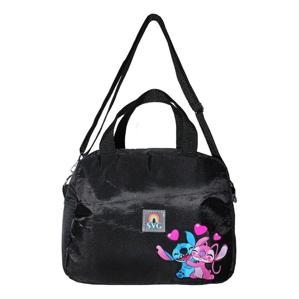 Lancheira Escolar Infantil Lilo & Stitch Meninas Térmica Gra