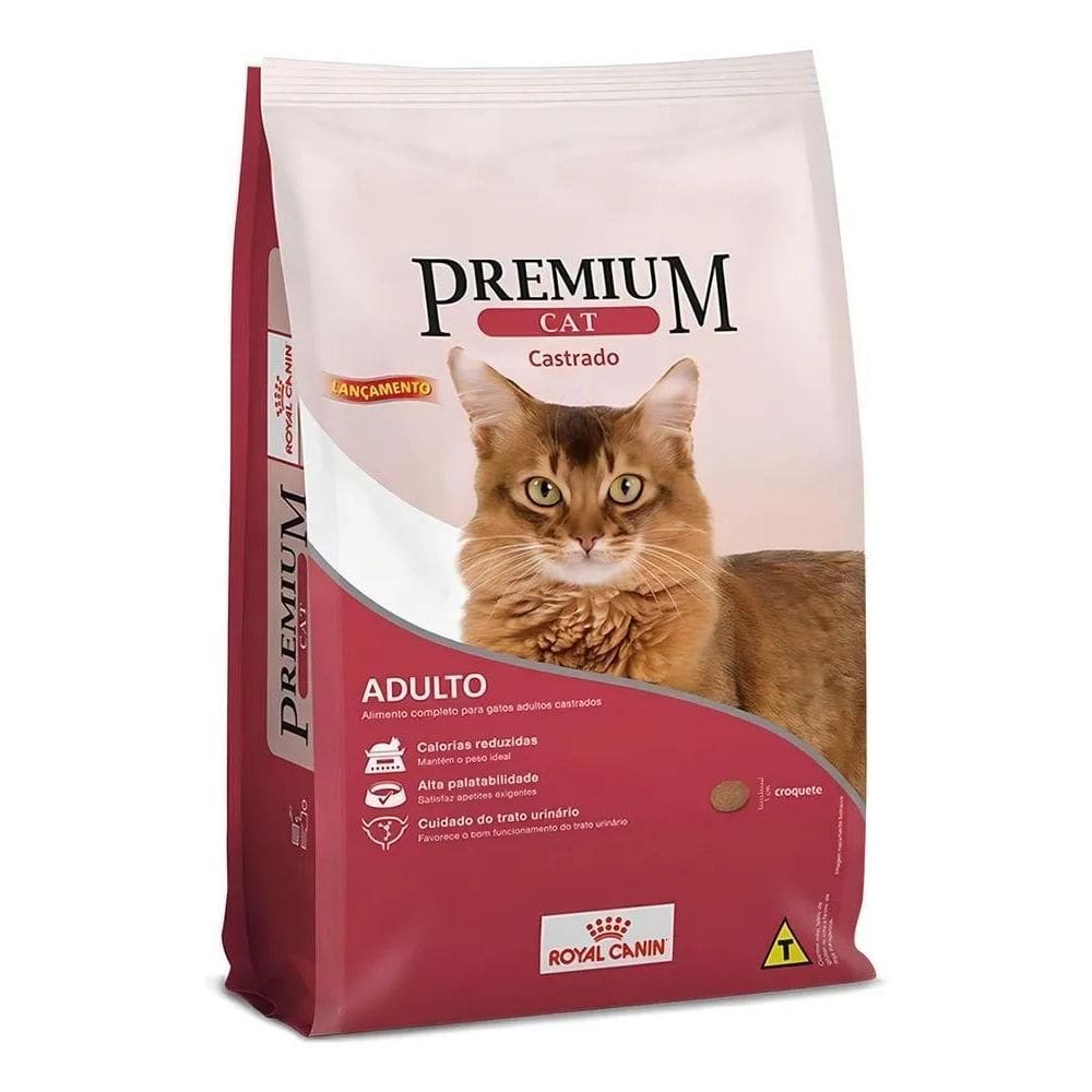 Alimento Royal Canin Premium Cat Castrados Para Gato Adulto
