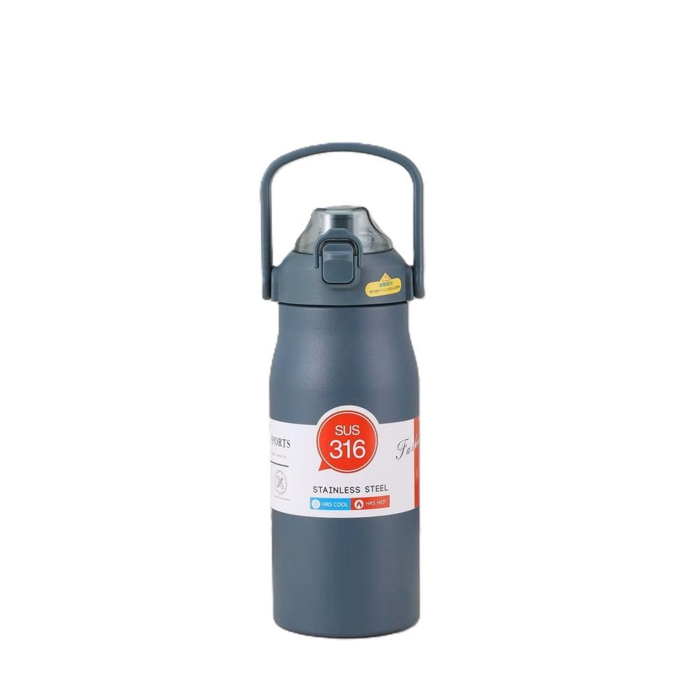 Garrafa Térmica Aço Inoxidável 1700Ml Isolada A Vácuo Azul