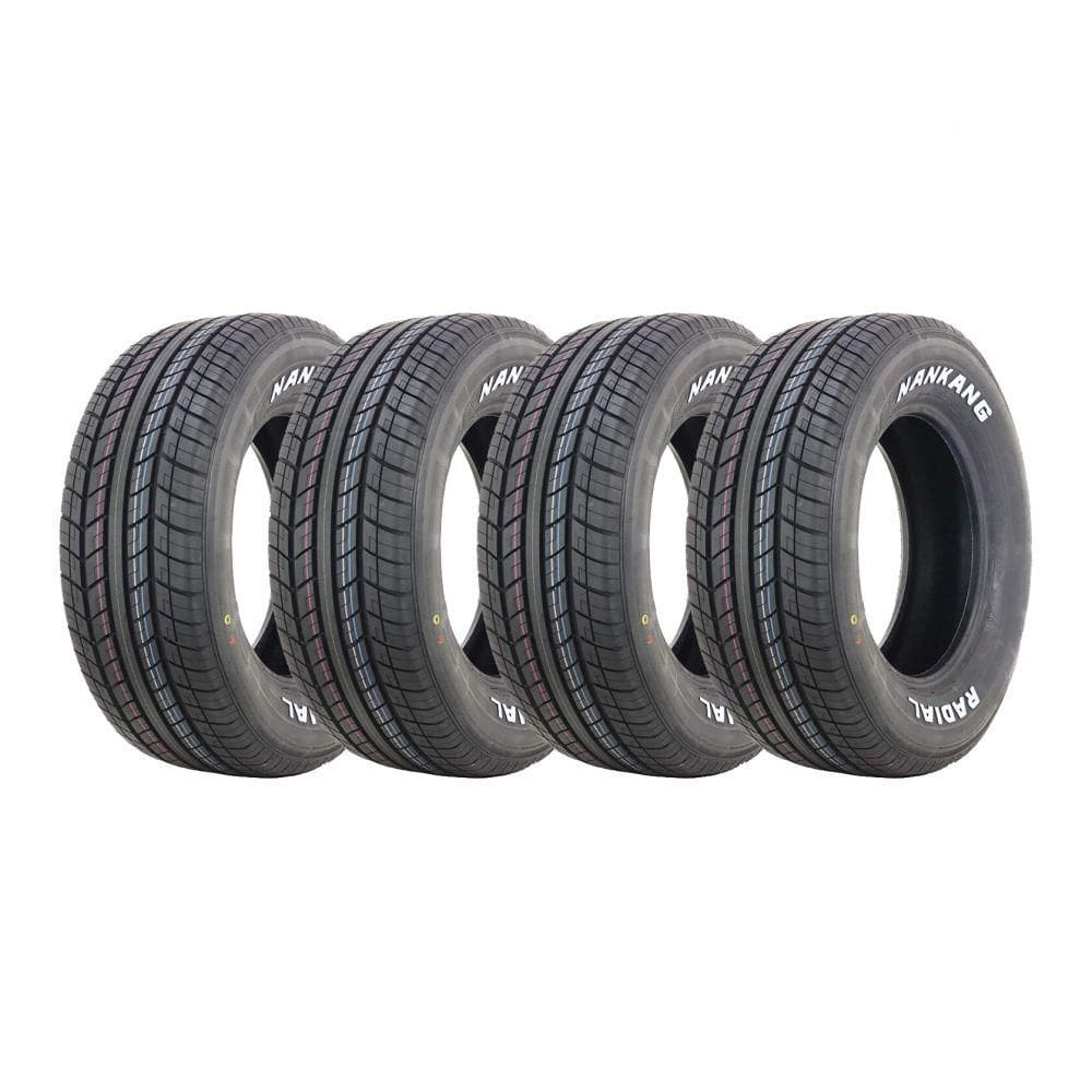 Kit 4 Pneus Nankang Aro 15 245/60R15 Radial N-729 Letras Brancas 98H