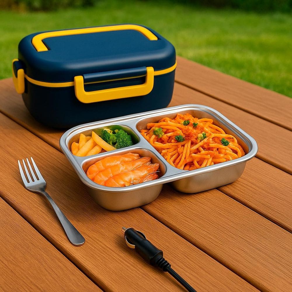 Marmita Elétrica Portátil Inox 1.5L Casa