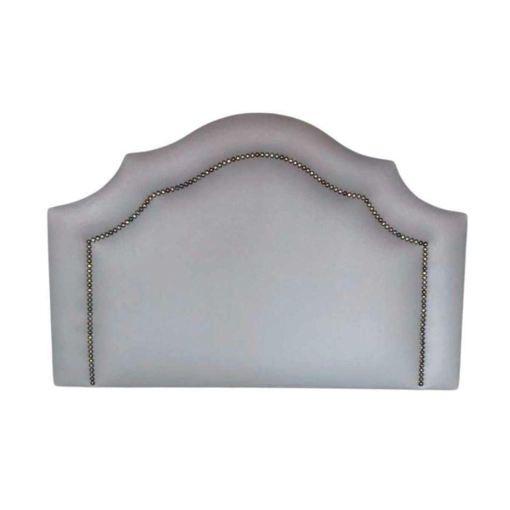 Cabeceira De Cama Box Solteiro Cinza Provençal Tachas