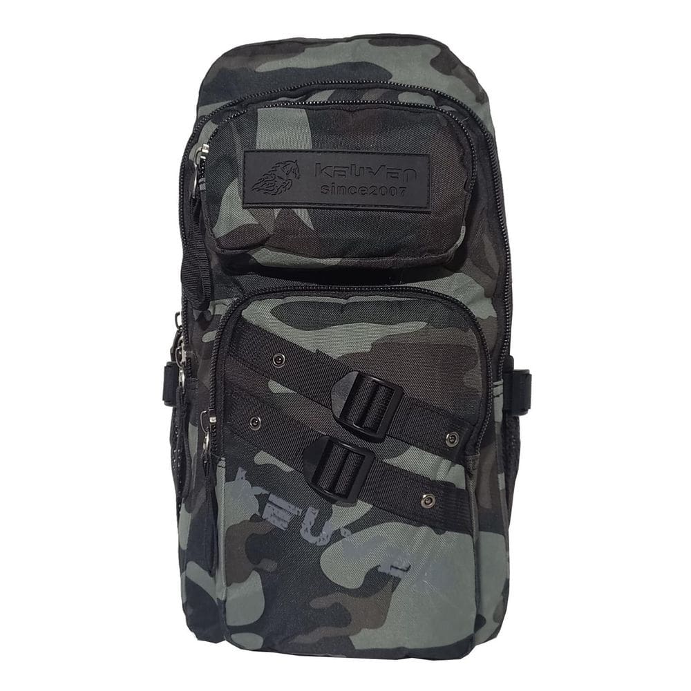 Mochila Camping Camuflada Exército