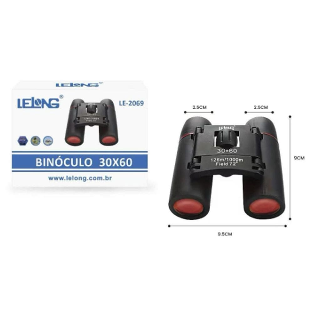 Binóculo Longo Alcance 1000M 30X60Mm Visao Noturna