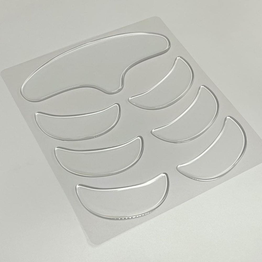 Kit Mascara Anti-Rugas Rosto Silicone Lavável 7 Pçs