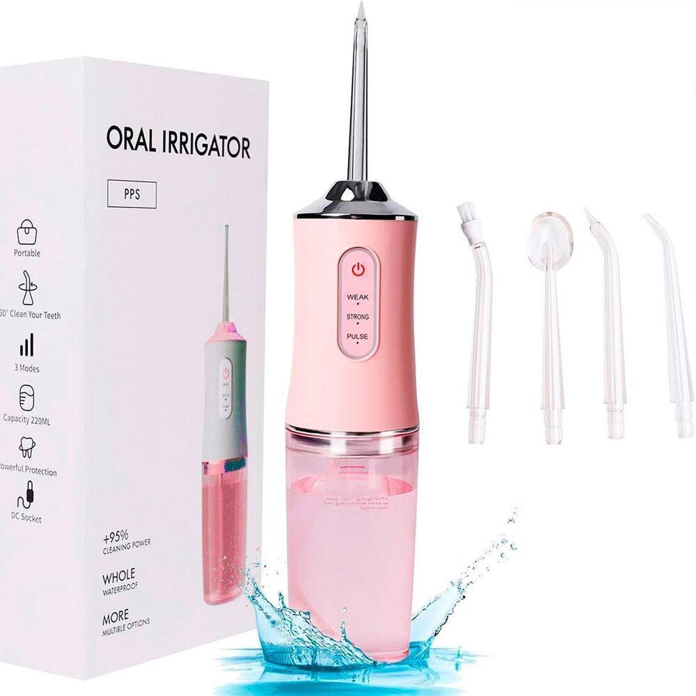 Lavador Bucal Portátil Recarregável Limpeza Dental E Higiene