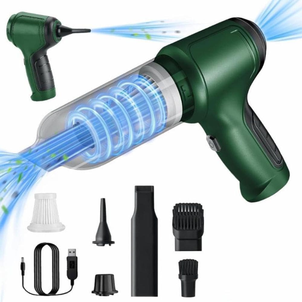 Aspirador Pó Sem Fio Portátil 3 Em 1 Limpeza Carro, Cozinha,