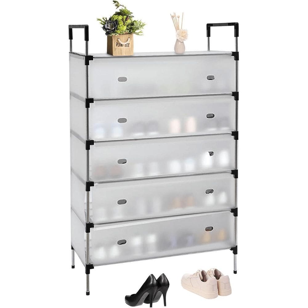 Sapateira Organizador Vertical Caixa Sapato Tênis 6 Andares