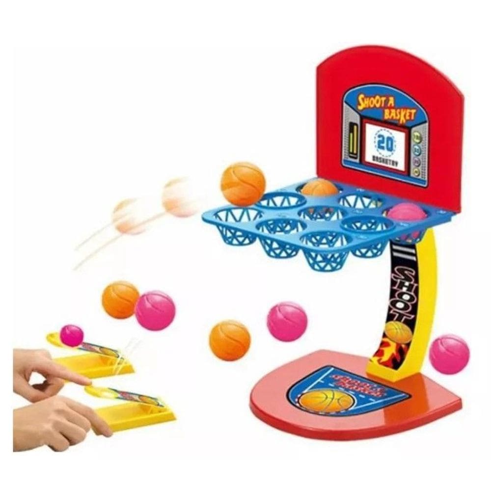Jogo De Basquete Interativo Basketball Duplo - Braskit