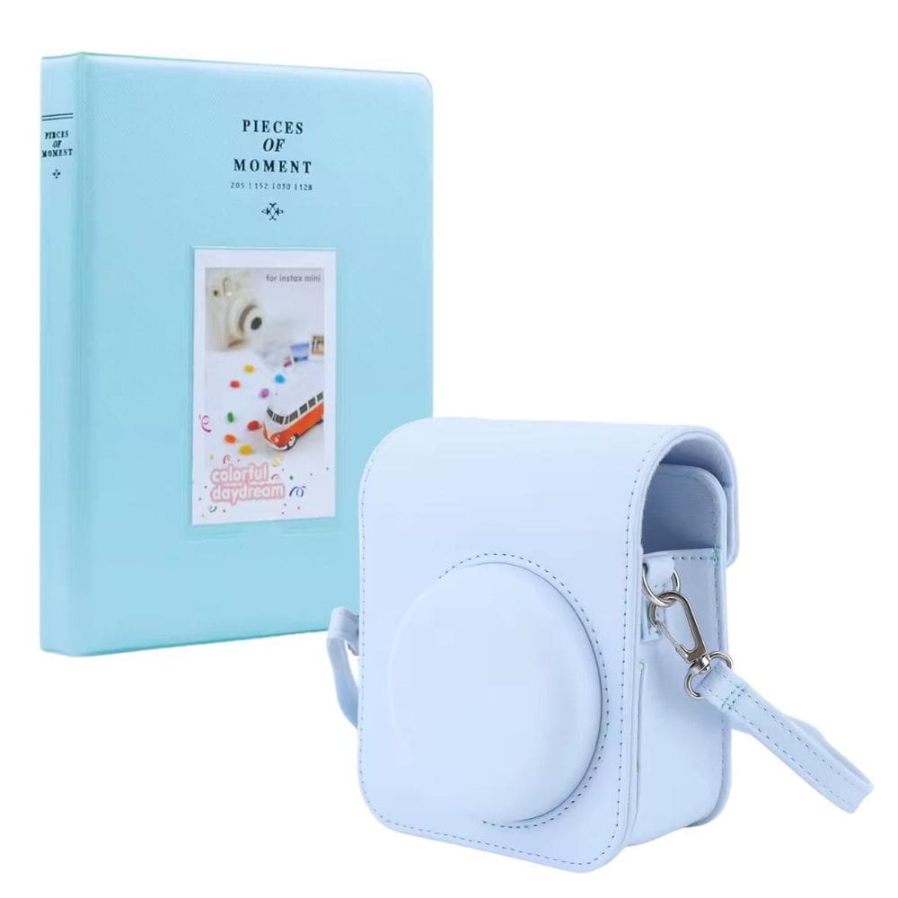 Capinha Protetora Com Alça Para Câmera Instax Mini 12+ Álbum