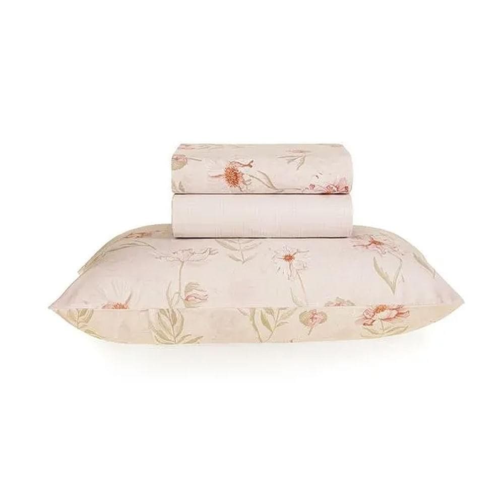 Jogo De Cama Solteiro 160 Fios - Karsten Mai