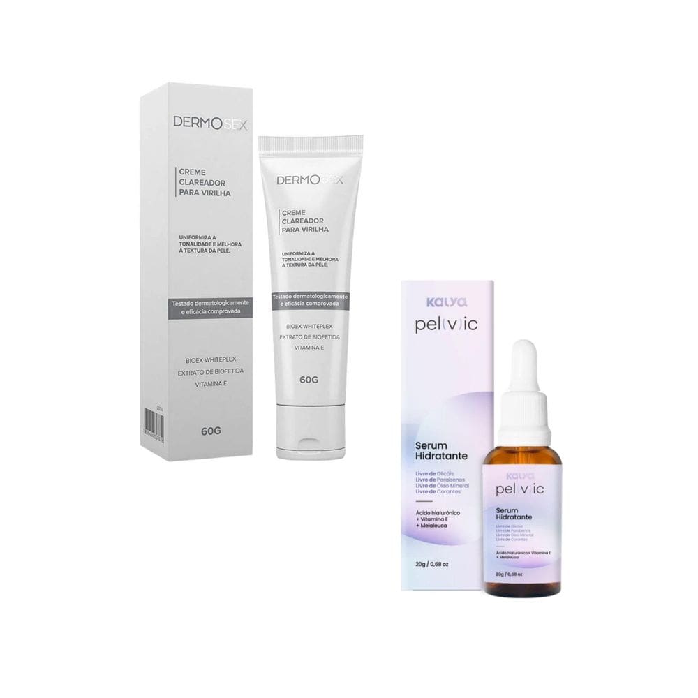 Clareador E Sérum Íntimo Virilha Flacidez E Escurecimento