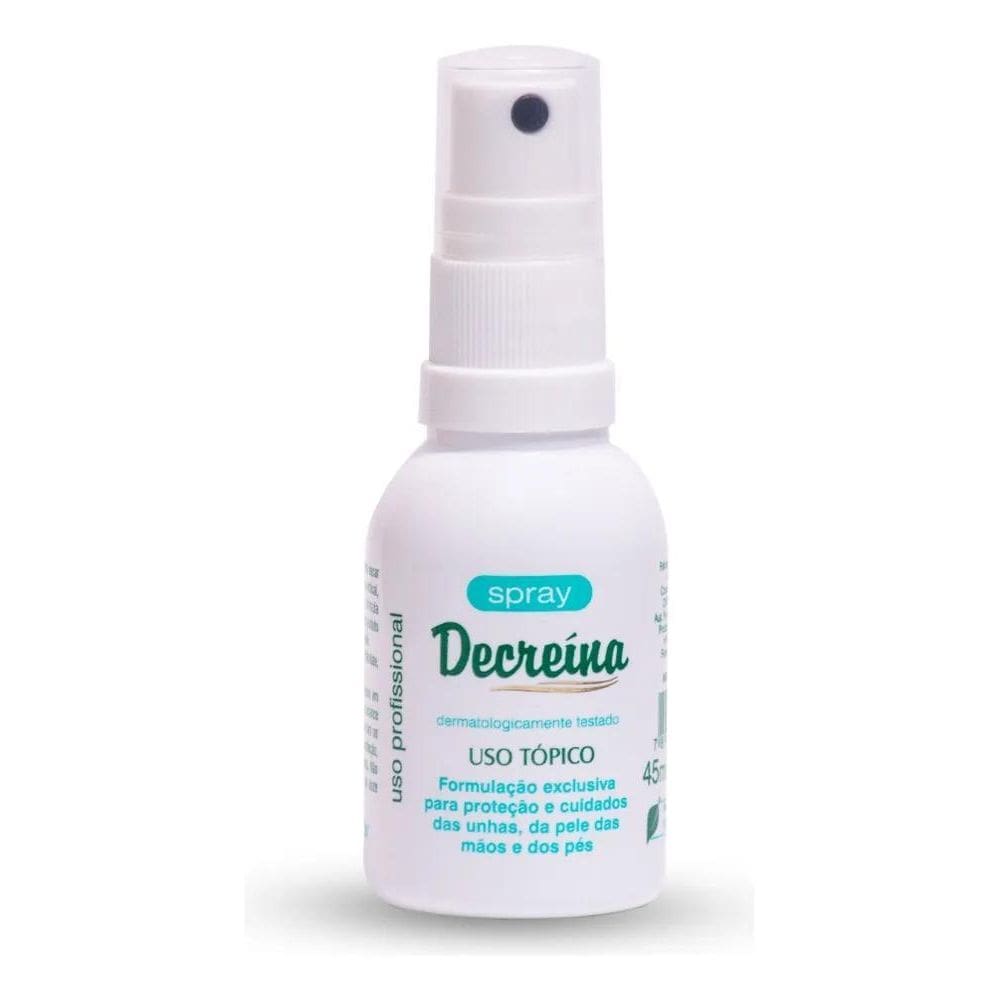 Decreina Spray 45Ml Antimicótico Unhas Cor Água