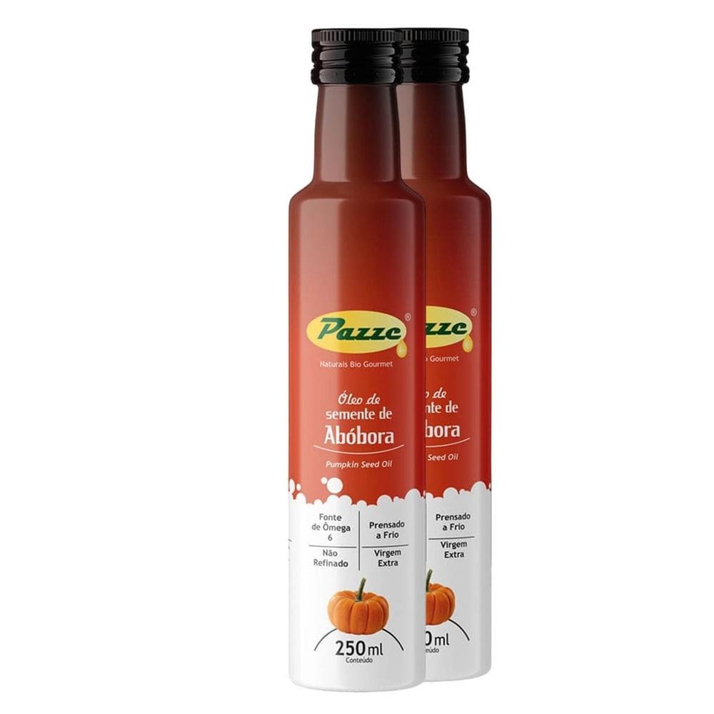 Kit 2 Óleo De Semente De Abóbora Pazze 250Ml