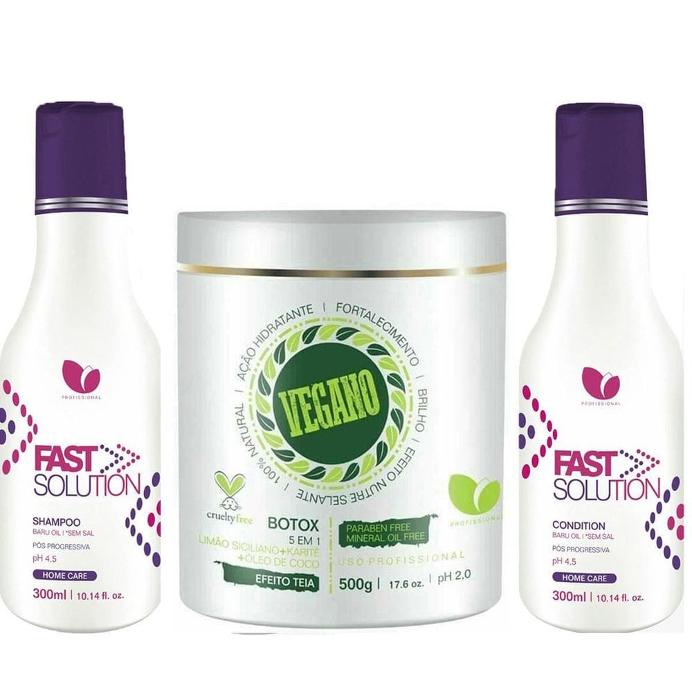 Botox Vegano 5 Em 1 - Fibra Capilar 1100Ml