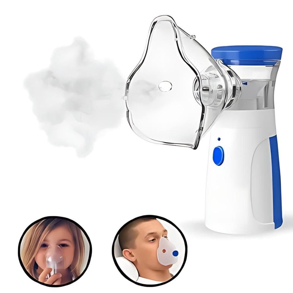 Inalador Nebulizador Silencioso Aparelho Compacto Portátil