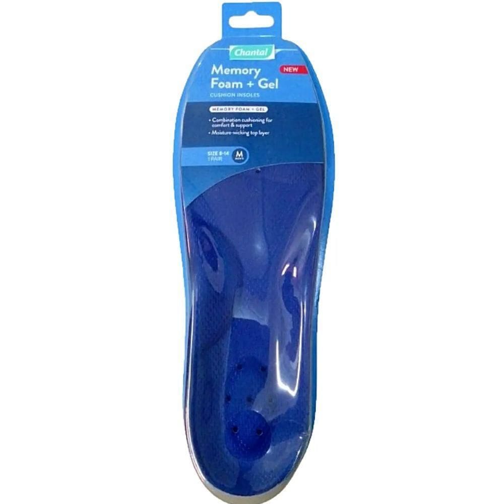 Palmilha Memory Foam Gel Masculina 39 A 45 Chantal