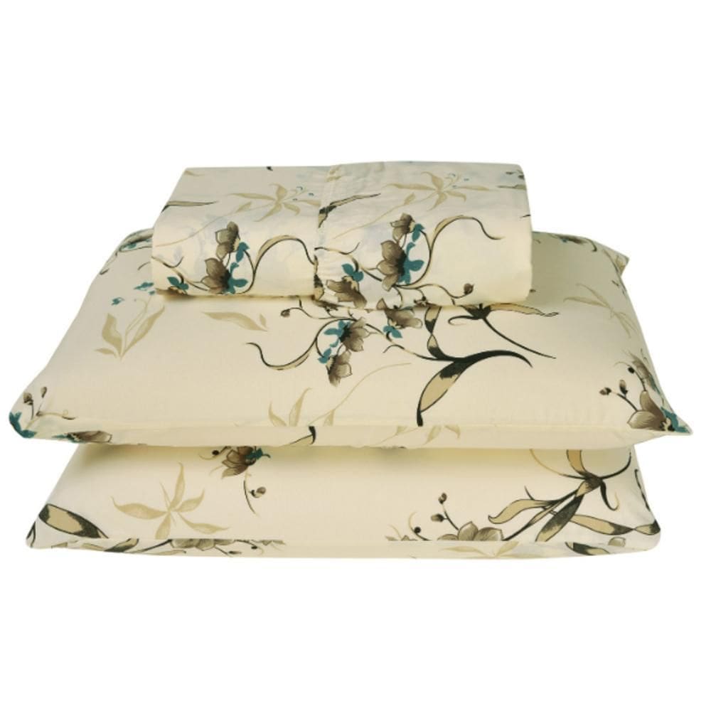 Jogo Cama Lençol Casal Estandarte Percal 180 Fios 2 Peças