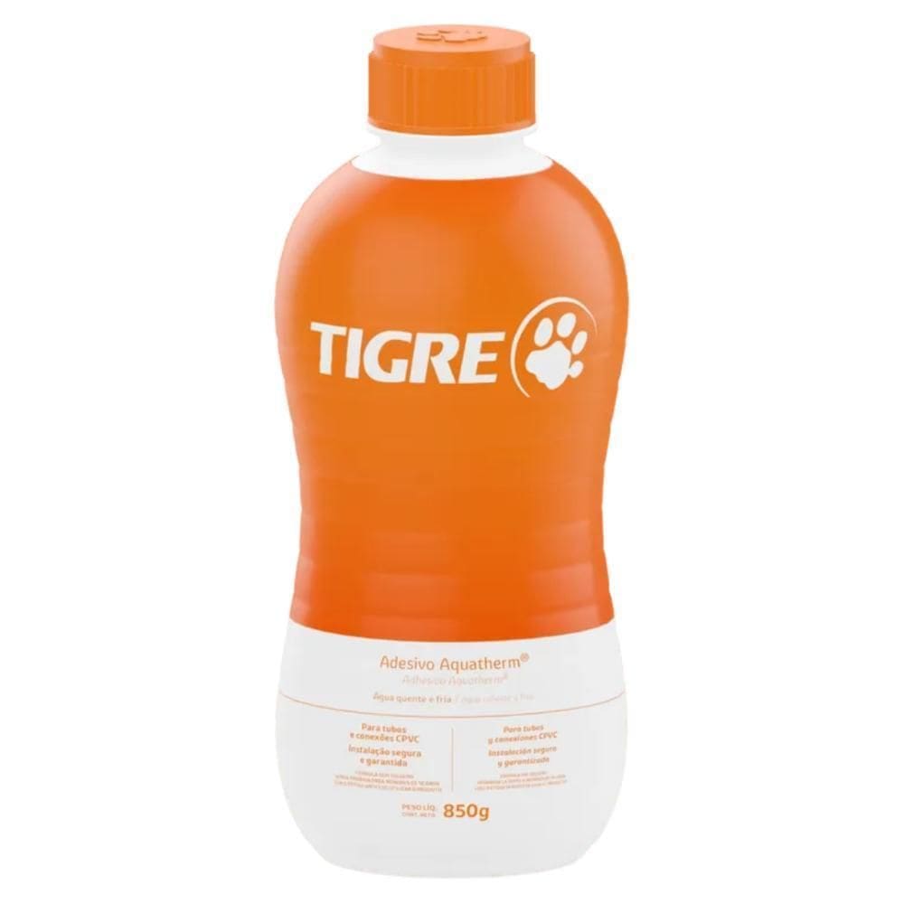 Adesivo Cola Aquatherm Cpvc Tigre Frasco 850G Água Quente