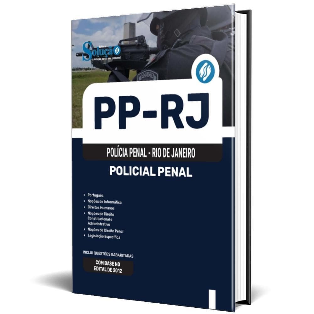 Apostila Polícia Penal Rj 2024 - Policial Penal
