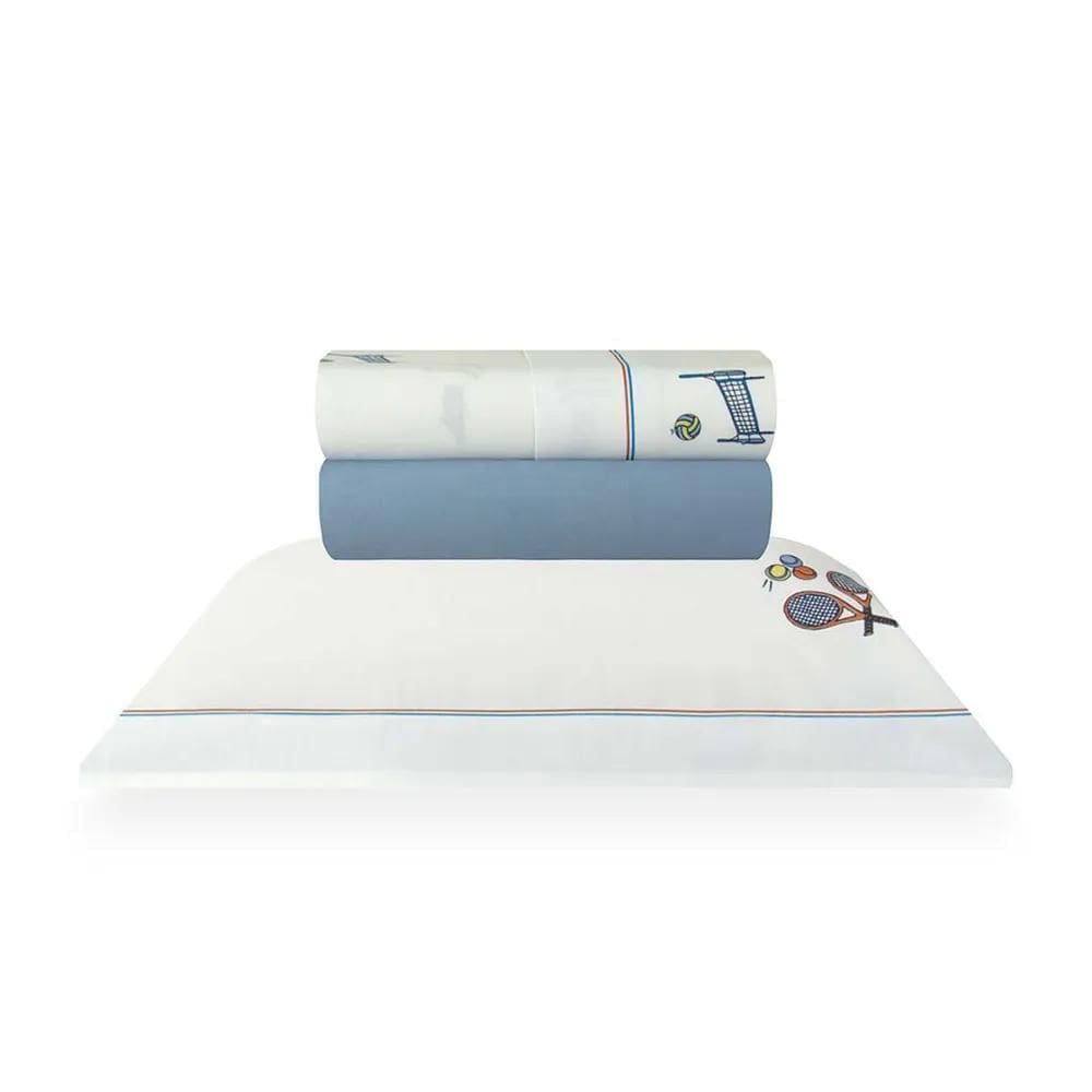 Jogo De Cama Solteiro King 200 Fios Infantil - Naturalle