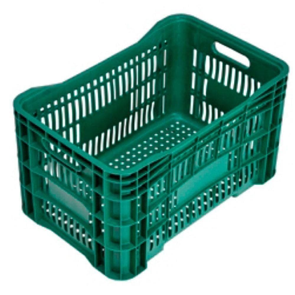 Caixa Plástica Para Hortifruti 46L 555X365X310 Mm Maxicaixa