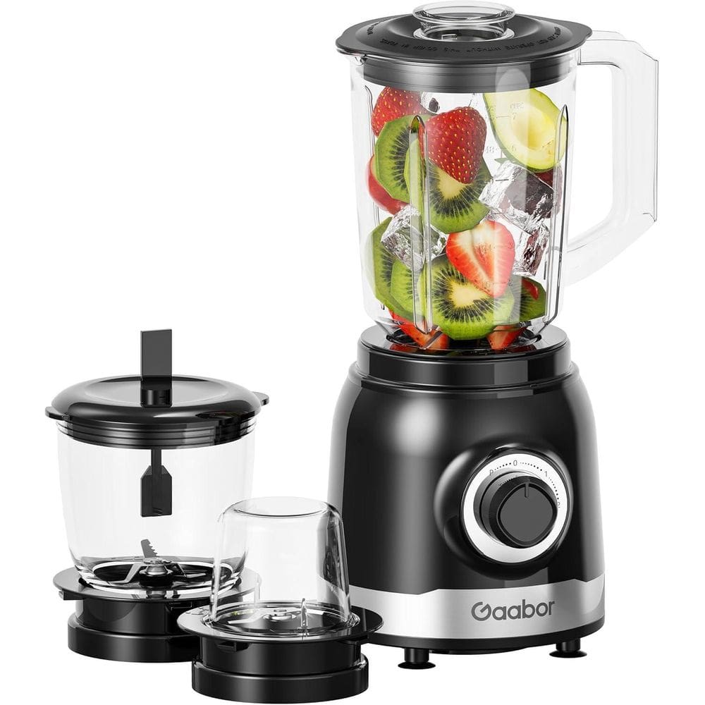 Kit Liquidificador Creamy Mini Processador Triturador Gaabor