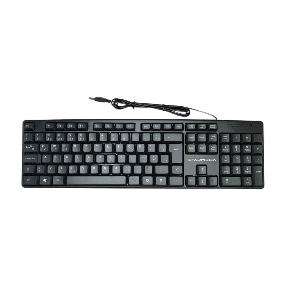 Teclado Com Fio Usb Para Computador E Notebook Ley-1584