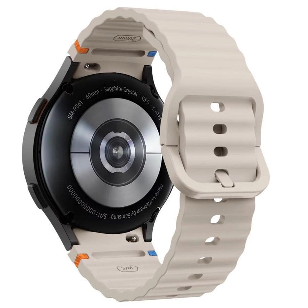 Pulseira De Silicone Para Samsung Galaxy Watch 7 - Starlight